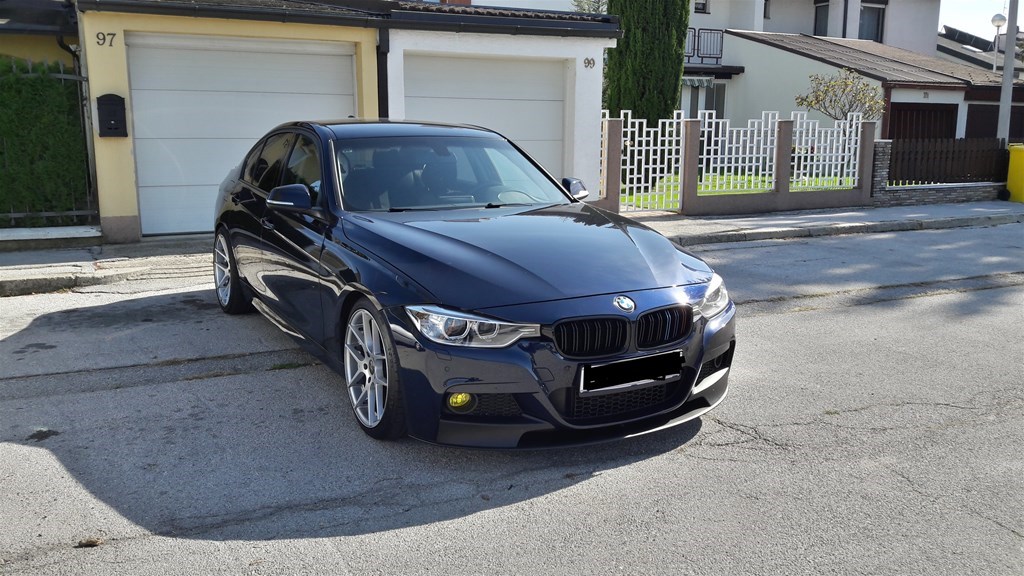 BMW serija 3 F30 320d sport+m paket, 166tkm, koža, F1 ...