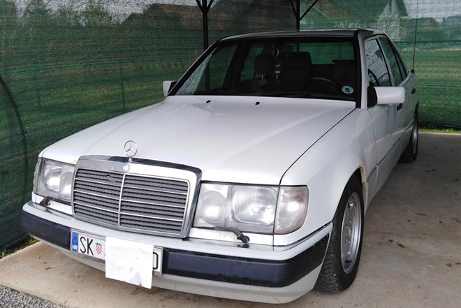 W 124 купе мерседес