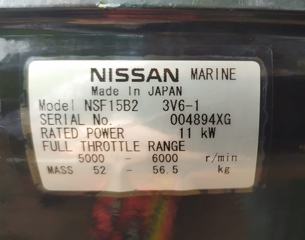 Nissan marine 15