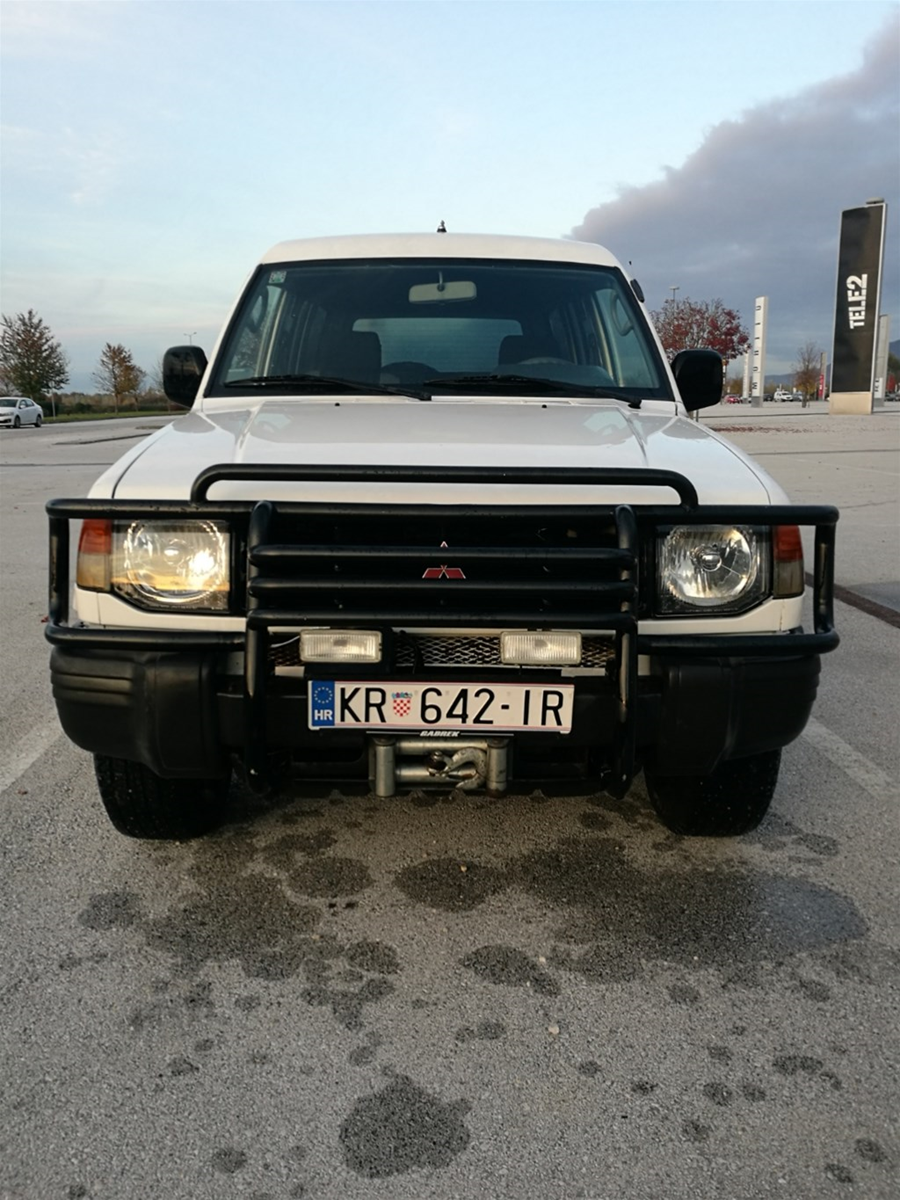 Колодки задние pajero 2