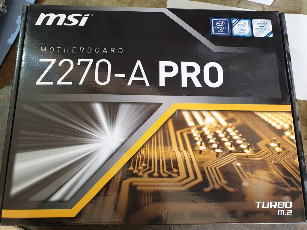 Настройка биоса msi z270 a pro