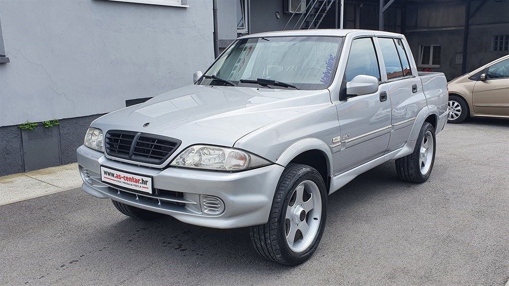 Радиатор ssangyong musso