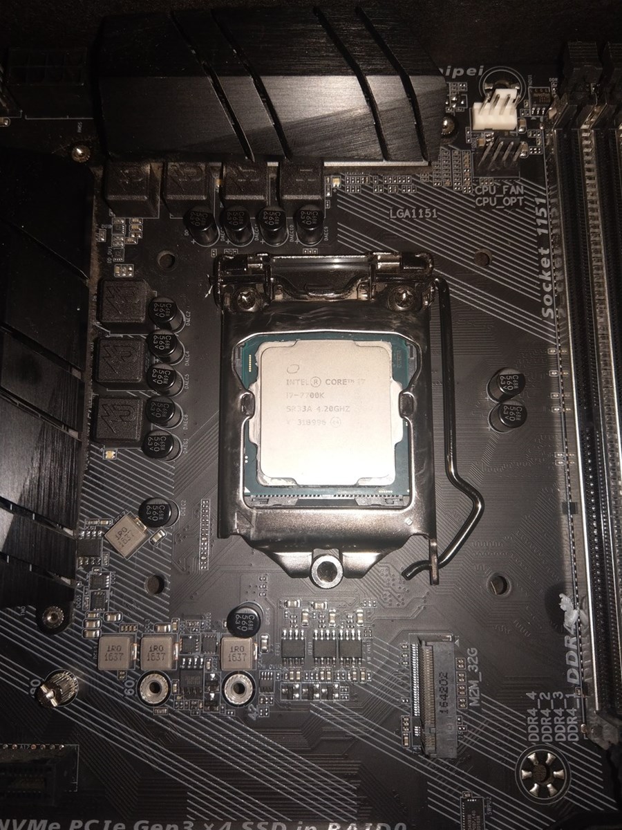 Разгон i7 7700k на gigabyte z270