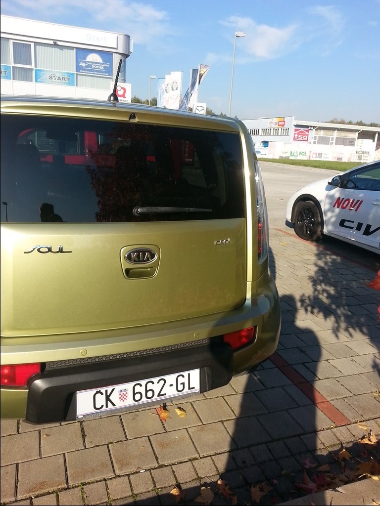 Полка багажника kia soul 1