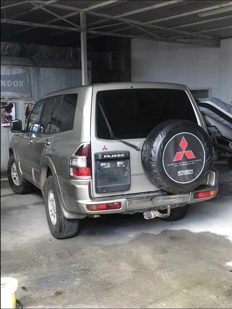 Колодки задние pajero 2