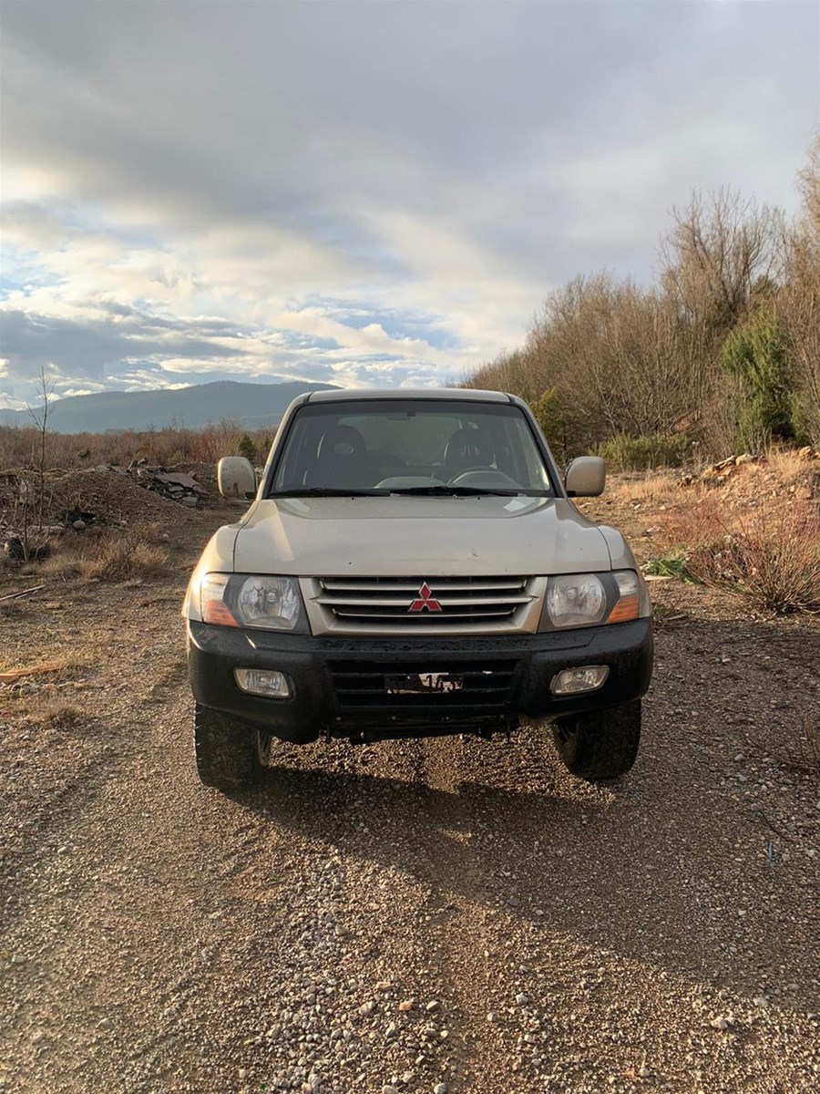 Силовой бампер pajero 2