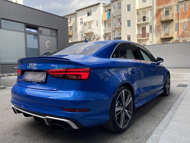 Audi RS3 sedan, DSG, 2018g, FULL oprema, *KAO NOV* GARANCIJA 2023